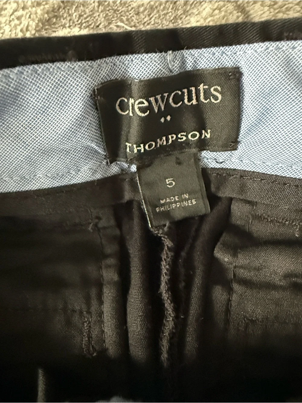 Crewcuts Black Boys' Dress Pants